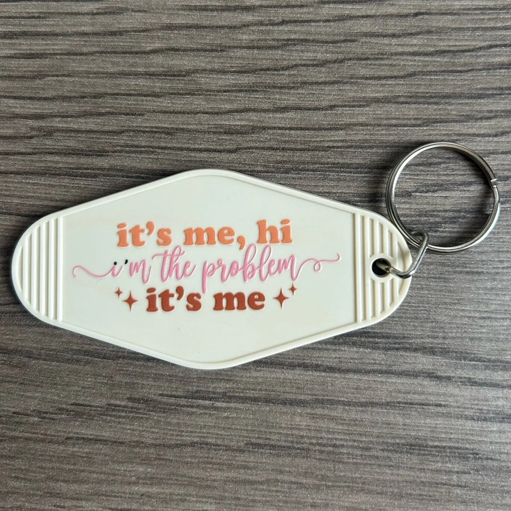 Handmade Vintage Style Motel Keychain Funny Colorful - Choice of 1 - Picture 10 of 12